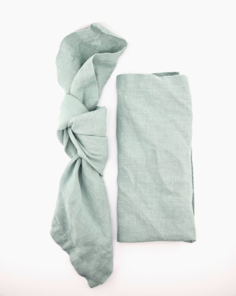 Serviette-Leinen-salbei-Dekorationsverleih-Hannover