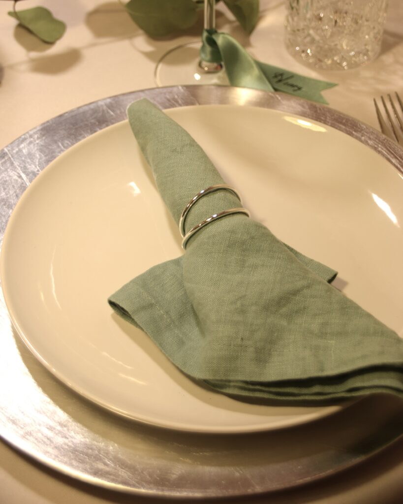 Serviette-Serviettenring-Dekorationsverleih-Hannover