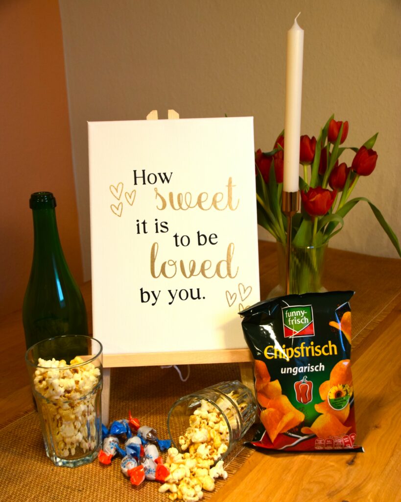 Leinwand-"How-sweet-it-is"-Candybar-Buffet-Schild-Dekorationsverleih-Hannover