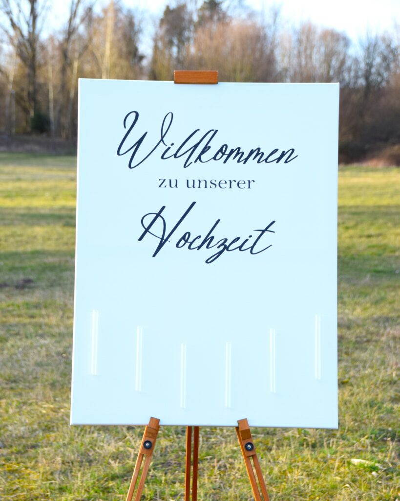 Leinwand-"Herzlich-Willkommen-zu-unserer-Hochzeit"-Candybar-Buffet-Schild-Dekorationsverleih-Hannover