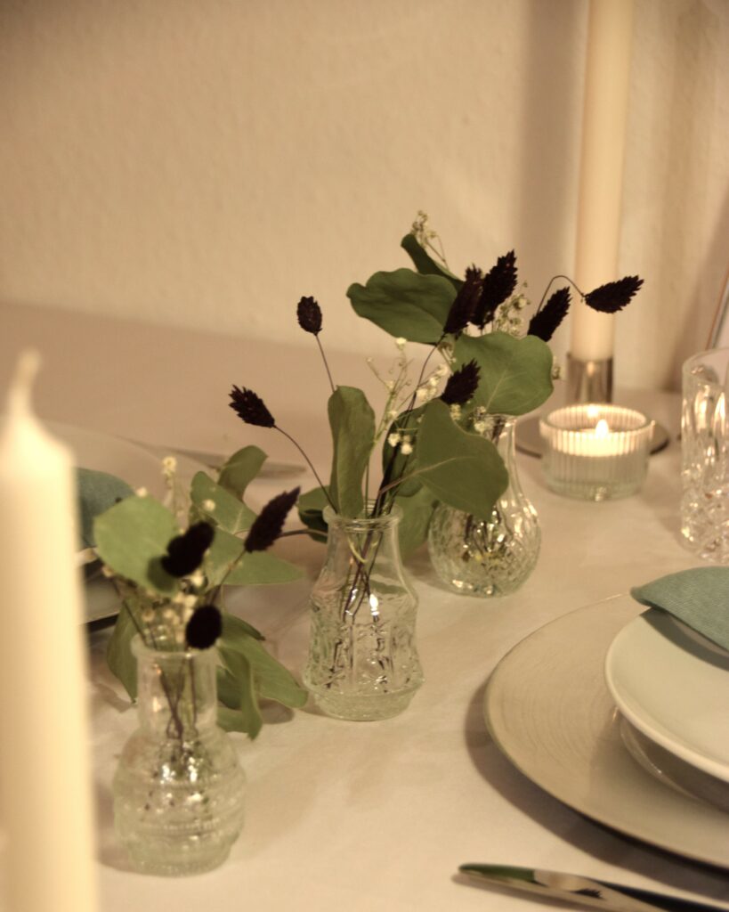 Vase-3er-Set-tranparent-Dekorationsverleih-Hannover